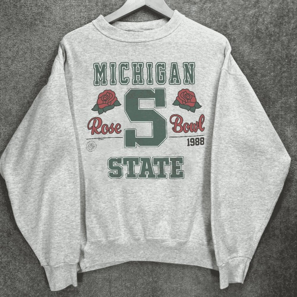 80s Michigan State University Spartan shirt 90s vintage tee